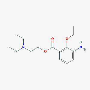 molecular formula C15H24N2O3 B2824654 2-(Diethylamino)ethyl 3-amino-2-ethoxybenzoate CAS No. 1909319-26-1
