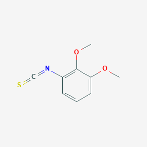 molecular formula C9H9NO2S B2824802 1-Isothiocyanato-2,3-dimethoxybenzene CAS No. 80143-14-2