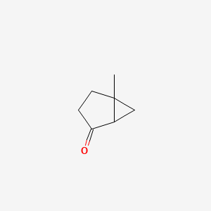 molecular formula C7H10O B2824913 5-Methylbicyclo[3.1.0]hexan-2-one CAS No. 14845-46-6