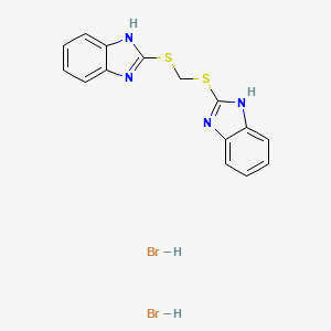 bis((1H-benzo[d]imidazol-2-yl)thio)methane dihydrobromide