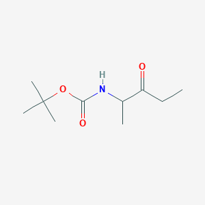 molecular formula C10H19NO3 B2825092 (1-甲基-2-氧代-丁基)-碳酸叔丁酯 CAS No. 1334485-63-0