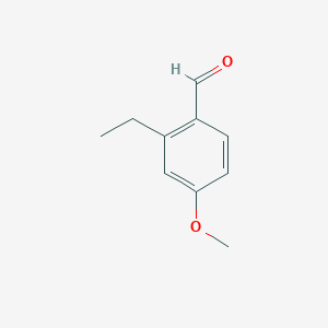 molecular formula C10H12O2 B2825140 2-Ethyl-4-methoxybenzaldehyde CAS No. 6161-69-9