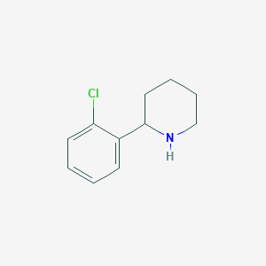 molecular formula C11H14ClN B2825219 2-(2-氯苯基)哌啶 CAS No. 902800-30-0