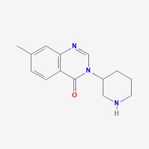 7-methyl-3-piperidin-3-ylquinazolin-4(3H)-one