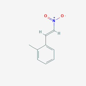 molecular formula C9H9NO2 B2825246 1-Methyl-2-(2-nitroethenyl)benzene CAS No. 28638-59-7