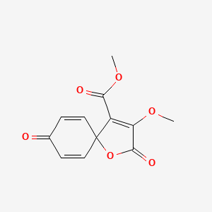 Methyl 3-methoxy-2,8-dioxo-1-oxaspiro[4.5]deca-3,6,9-triene-4-carboxylate