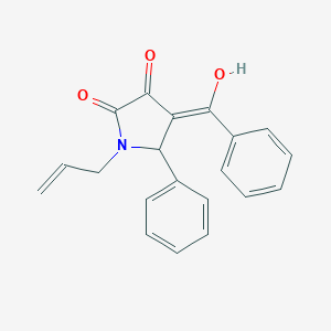 molecular formula C20H17NO3 B282538 1-allyl-4-benzoyl-3-hydroxy-5-phenyl-1,5-dihydro-2H-pyrrol-2-one 