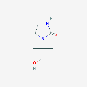 1-(1-Hydroxy-2-methylpropan-2-yl)imidazolidin-2-one