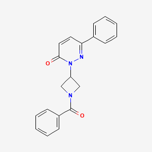 2-(1-Benzoylazetidin-3-yl)-6-phenylpyridazin-3-one