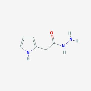 molecular formula C6H9N3O B2825411 2-(1H-pyrrol-2-yl)acetohydrazide CAS No. 350997-61-4