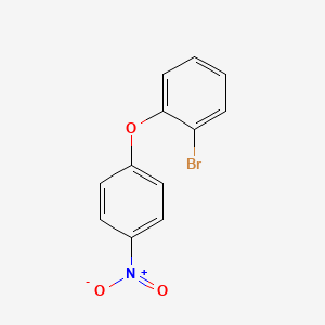 molecular formula C12H8BrNO3 B2825523 1-Bromo-2-(4-nitrophenoxy)benzene CAS No. 86607-76-3