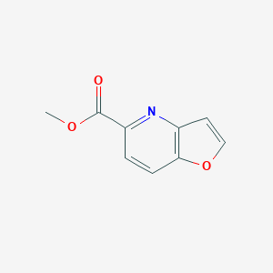 molecular formula C9H7NO3 B2825583 甲基 呋喃[3,2-b]吡啶-5-甲酸酯 CAS No. 1352896-33-3