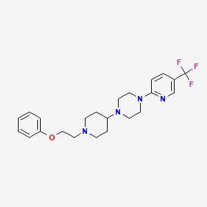 1-(1-(2-Phenoxyethyl)piperidin-4-yl)-4-(5-(trifluoromethyl)pyridin-2-yl)piperazine