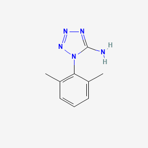 molecular formula C9H11N5 B2825625 1-(2,6-Dimethylphenyl)tetrazol-5-amine CAS No. 127866-81-3