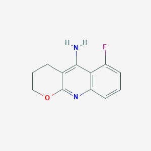 6-Fluoro-3,4-dihydro-2H-pyrano[2,3-b]quinolin-5-amine