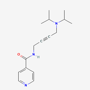 N-(4-(diisopropylamino)but-2-yn-1-yl)isonicotinamide