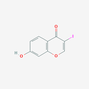 molecular formula C9H5IO3 B2825715 7-Hydroxy-3-iodo-4H-chromen-4-one CAS No. 1013634-99-5