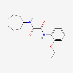 N-cycloheptyl-N'-(2-ethoxyphenyl)oxamide