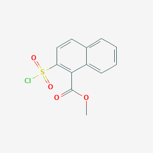 Methyl 2-chlorosulfonylnaphthalene-1-carboxylate