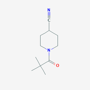 1-Pivaloylpiperidine-4-carbonitrile