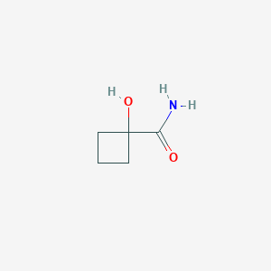 molecular formula C5H9NO2 B2825779 1-Hydroxycyclobutane-1-carboxamide CAS No. 1247705-07-2