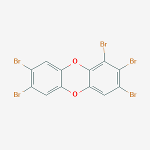 molecular formula C12H3Br5O2 B028258 1,2,3,7,8-Pentabromodibenzo-P-dioxin CAS No. 109333-34-8