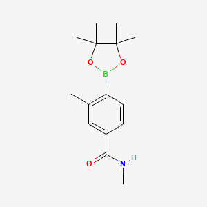 N,3-dimethyl-4-(4,4,5,5-tetramethyl-1,3,2-dioxaborolan-2-yl)benzamide