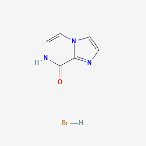 Imidazo[1,2-a]pyrazin-8(7H)-one hydrobromide