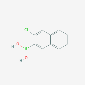 molecular formula C10H8BClO2 B2825867 (3-Chloronaphthalen-2-yl)boronic acid CAS No. 1873273-39-2