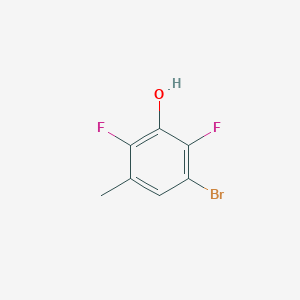 3-Bromo-2,6-difluoro-5-methylphenol