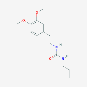 1-(2-(3,4-Dimethoxyphenyl)ethyl)-3-propylurea