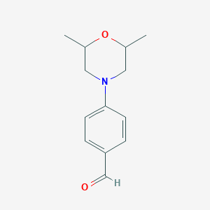 4-(2,6-Dimethylmorpholin-4-yl)benzaldehyde