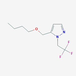 5-(butoxymethyl)-1-(2,2,2-trifluoroethyl)-1H-pyrazole