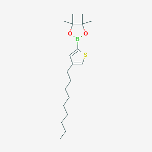 3-Nonyl-5-thiopheneboronic acid pinacol ester