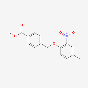 Methyl 4-[(4-methyl-2-nitrophenoxy)methyl]benzoate