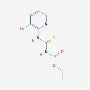 B2826133 Ethyl aminon-(3-bromopyridin-2-YL)methanethiocarbamate CAS No. 1124383-00-1