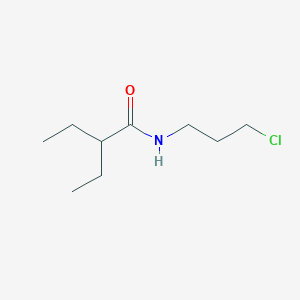 molecular formula C9H18ClNO B2826337 N-(3-氯丙基)-2-乙基丁酰胺 CAS No. 599163-84-5