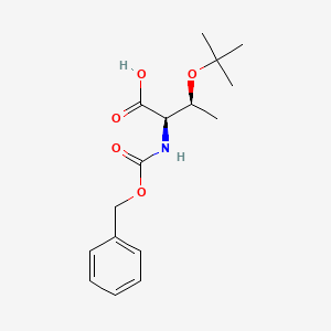 (2R,3S)-3-[(2-methylpropan-2-yl)oxy]-2-(phenylmethoxycarbonylamino)butanoic acid