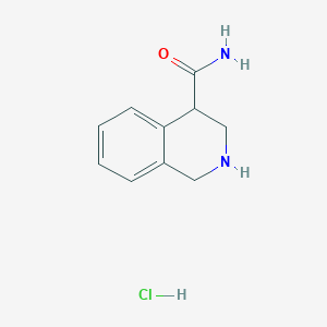 1,2,3,4-Tetrahydroisoquinoline-4-carboxamide hydrochloride