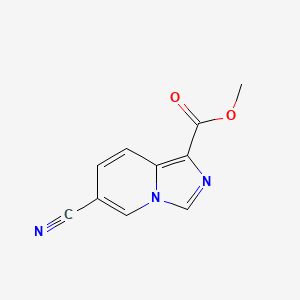 Methyl 6-cyanoimidazo[1,5-a]pyridine-1-carboxylate