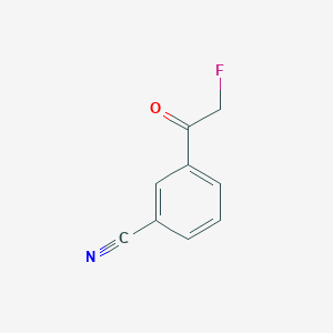 3-(2-Fluoroacetyl)benzonitrile