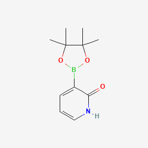 molecular formula C11H16BNO3 B2826532 2-Hydroxypyridine-3-boronic acid pinacol ester CAS No. 2408038-69-5