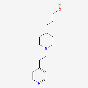 3-(1-(2-(Pyridin-4-yl)ethyl)piperidin-4-yl)propan-1-ol