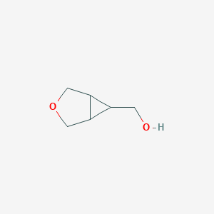molecular formula C6H10O2 B2826810 3-Oxabicyclo[3.1.0]hexan-6-ylmethanol CAS No. 1398833-81-2