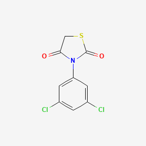 molecular formula C9H5Cl2NO2S B2826861 3-(3,5-Dichlorophenyl)-1,3-thiazolidine-2,4-dione CAS No. 29219-13-4