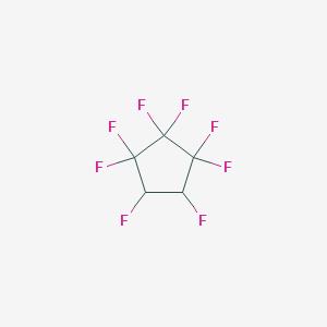 molecular formula C5H2F8 B2826988 1H,2H-Octafluorocyclopentane CAS No. 828-35-3
