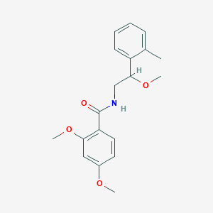 2,4-dimethoxy-N-(2-methoxy-2-(o-tolyl)ethyl)benzamide