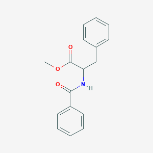 molecular formula C17H17NO3 B2827015 Methyl 3-phenyl-2-(phenylformamido)propanoate CAS No. 74923-17-4