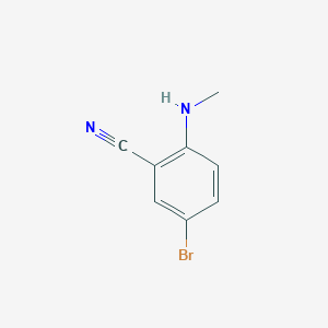 5-Bromo-2-methylamino-benzonitrile