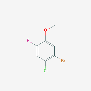 1-Bromo-2-chloro-4-fluoro-5-methoxybenzene